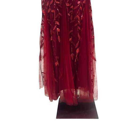 Ever Pretty Burgundy Prom Dress - Picture 9 of 13